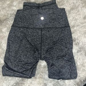 Grey full length Lululemon leggings size 4